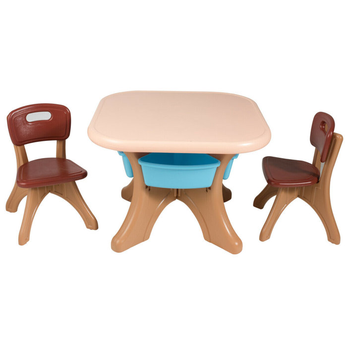Zoomie Kids Ramiro Kids and Chair Set & Reviews | Wayfair